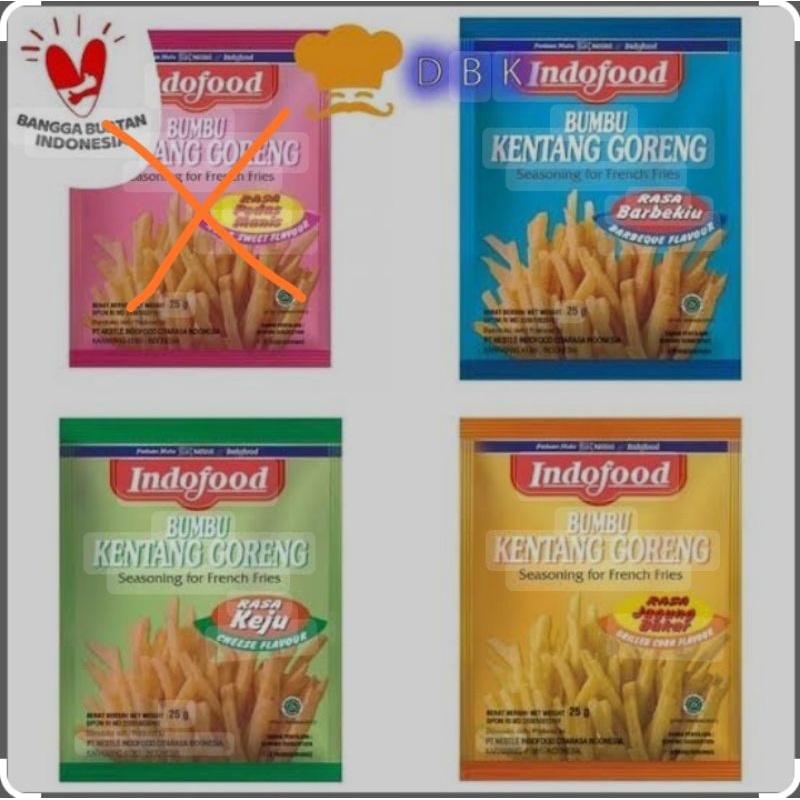 

Indofood Bumbu Tabur Kentang Goreng 25 Gr