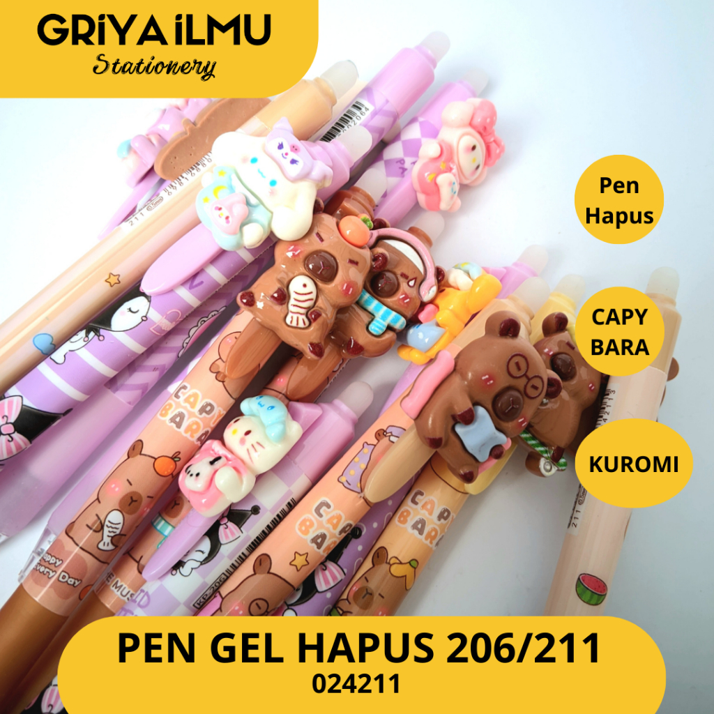

Gel Pen BISA DIHAPUS A206/211