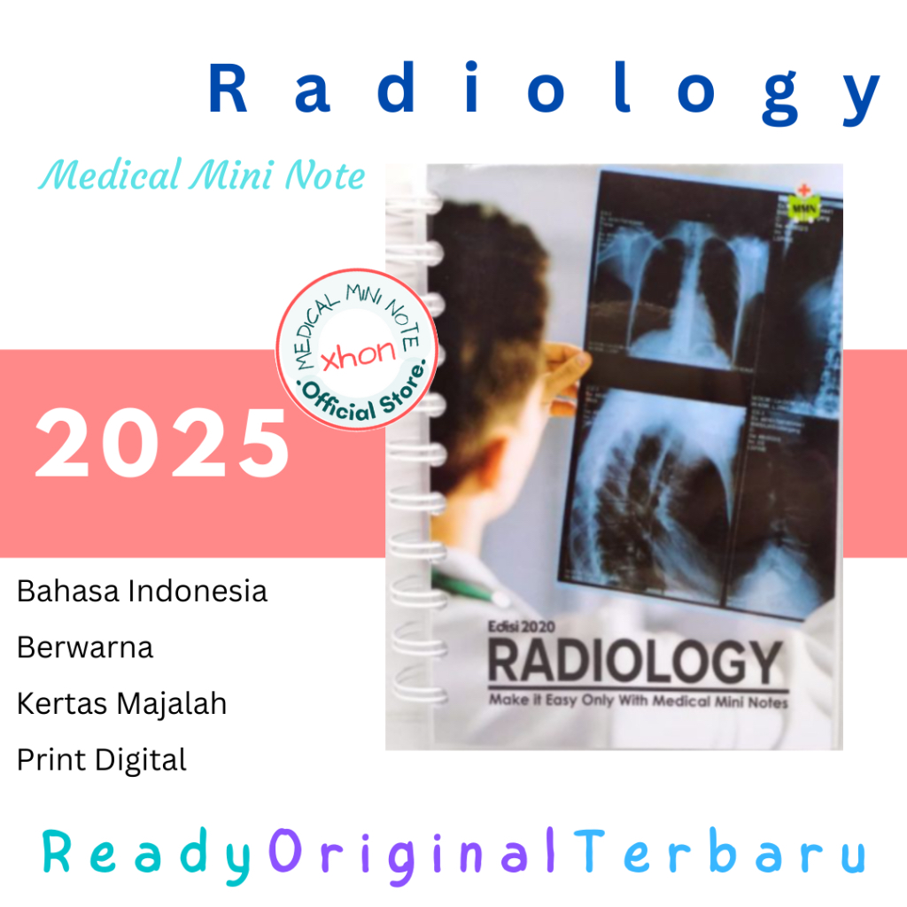 ORIGINAL TERBARU Radiology | MMN / Medical Mini Note Kedokteran Radiologi