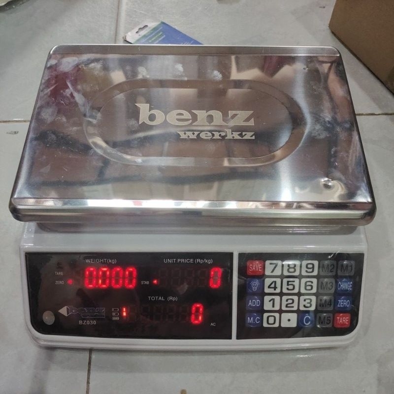 timbangan duduk digital 30kg Benz / timbangan digital duduk 30kg benz