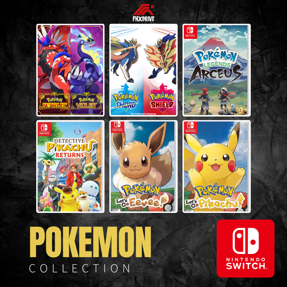 POKEMON COLLECTION | FORMAT XCI NSP NSZ | UNTUK EMULATOR PC/ANDROID DAN NINTENDO SWITCH CFW