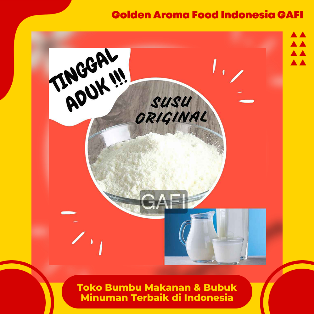 

GAFI Food Bumbu Tabur Rasa Susu 1 Kg Bubuk Tabur Manis Susu Original 1 Kg Murah Enak Halal