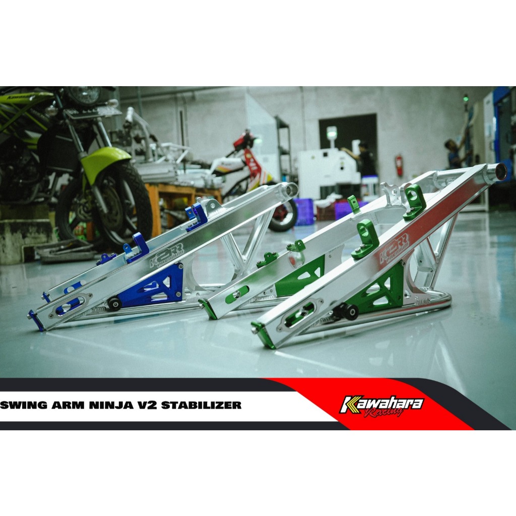 Swing Arm / Lengan Ayun Ninja R - Ninja RR Model Kotak Stabilizer / Non stabilizer K2RR
