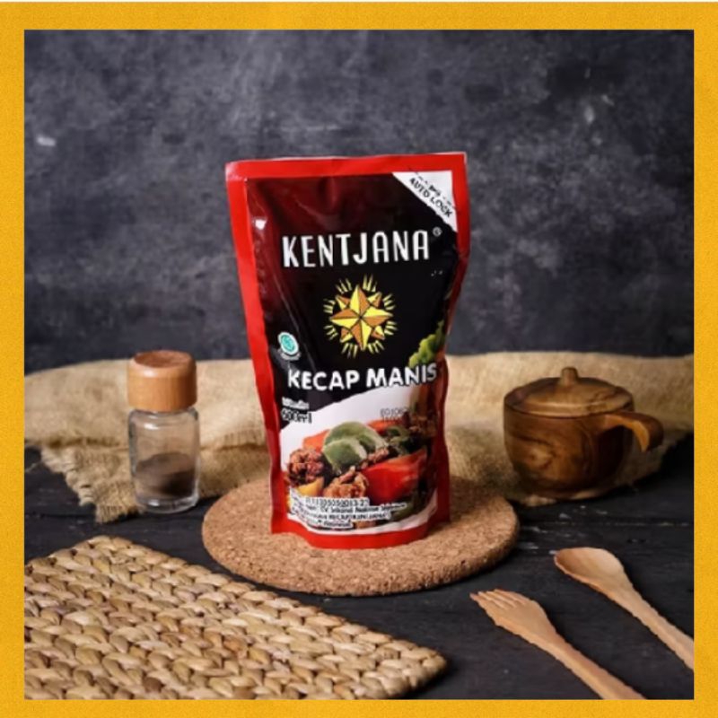 

Kecap Kentjana 600 ml Refil standing pouch