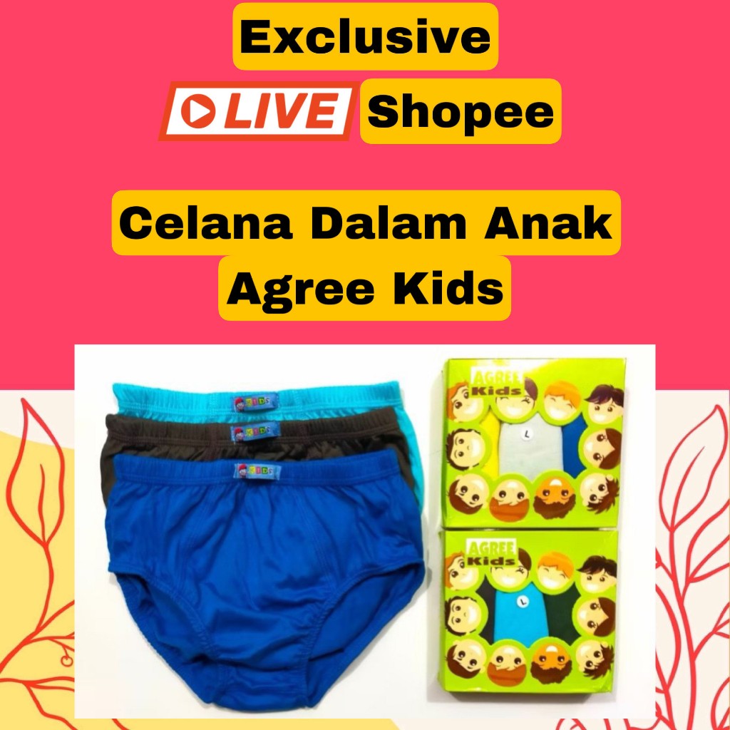 Celana Dalam Anak Agree Kids Laki-laki
