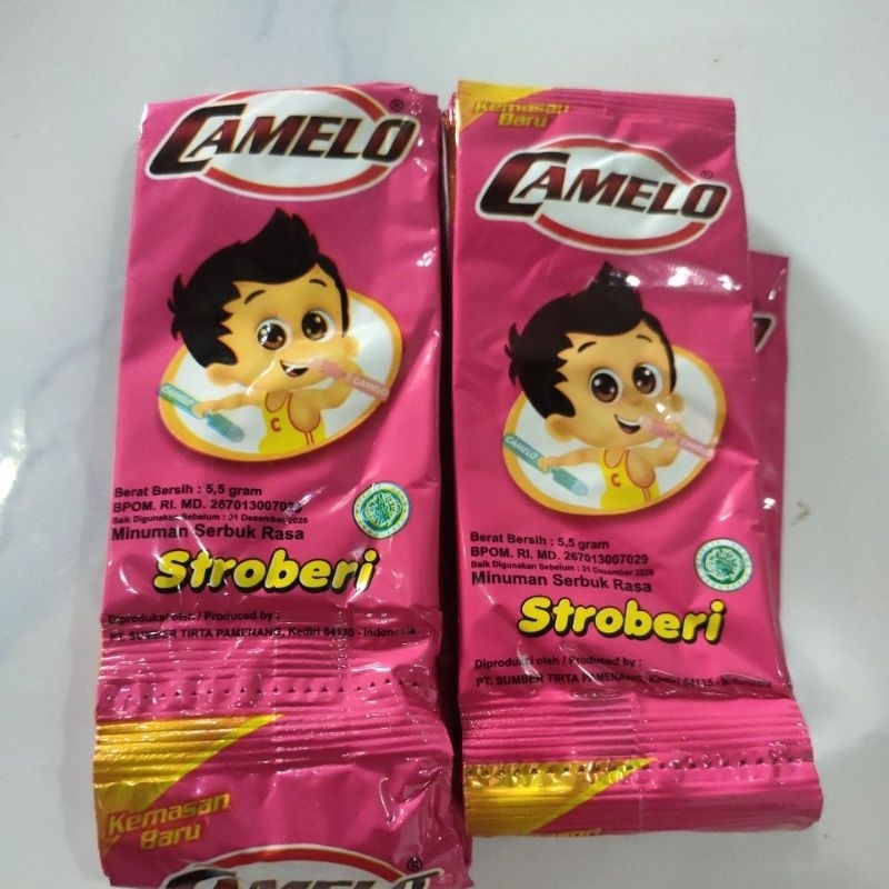 

ESCAMELO BUBUK RASA STROBERI ISI 10 SACHET