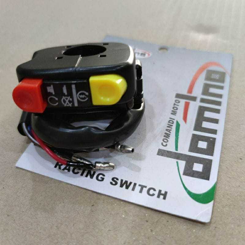 [ BERKAH MOTOR RACING ] Saklar kanan On Off Plus Stater TOMBOL MERAH KUNING MAHAL 018 Cb150 sonic Ni