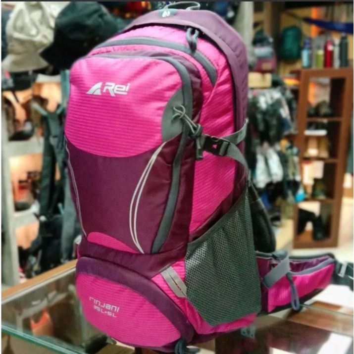 Tas Semi Carrier Arei Rinjani 35+5L Dapat Rain Cover Original Backsystem Jaring | Tas Gunung