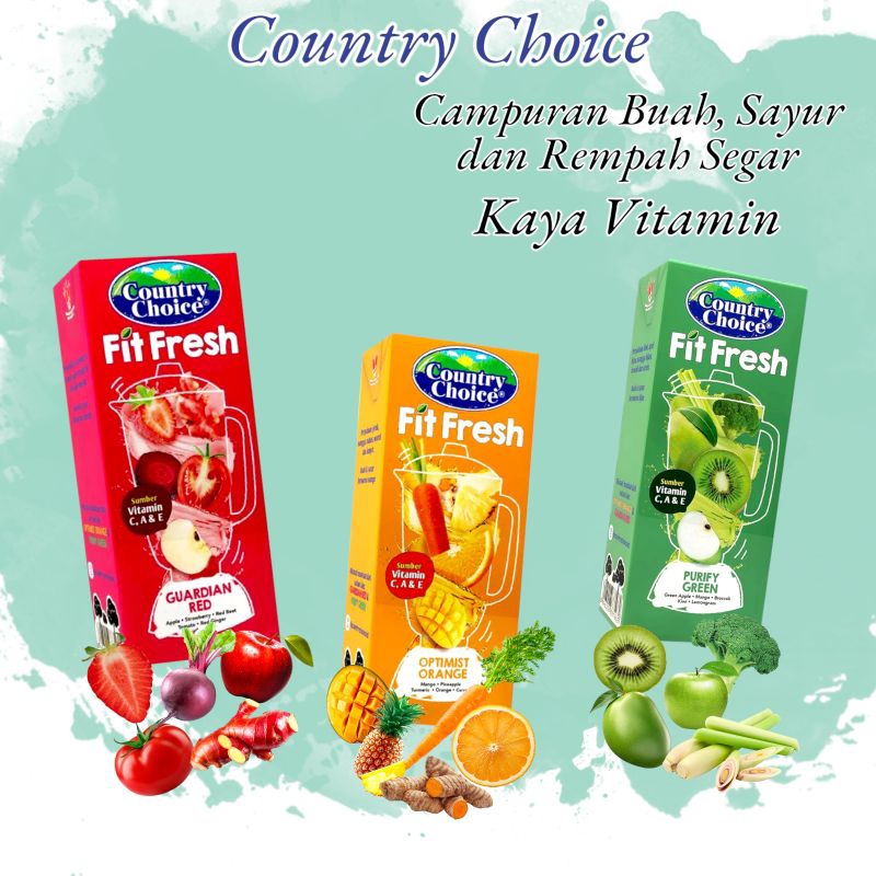 

COUNTRY CHOICE FIT FRESH 250 ML
