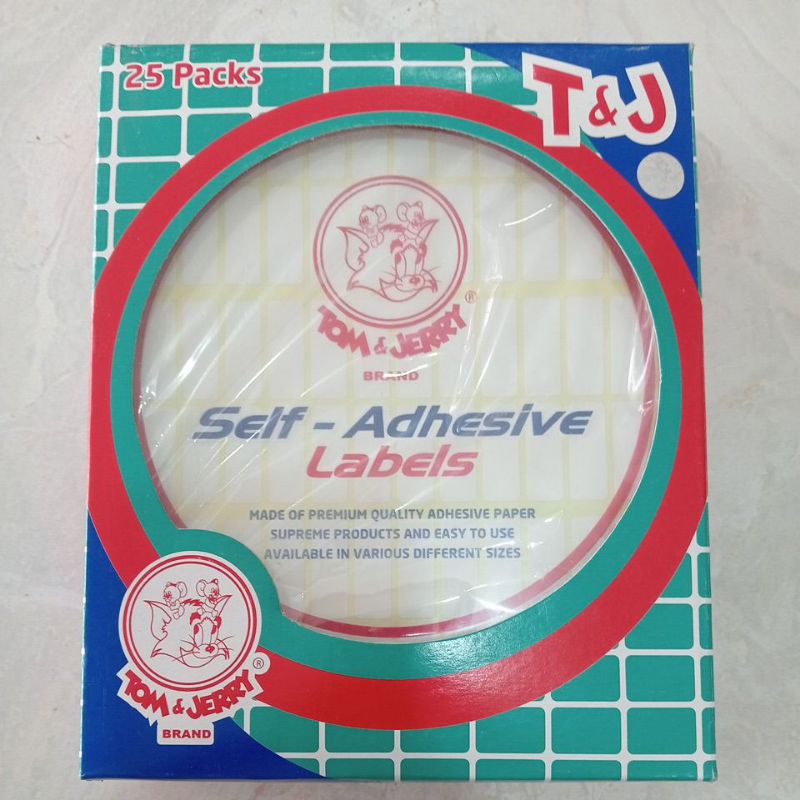 

Tom & Jerry Self-Adhesive Labels 25 Paksas