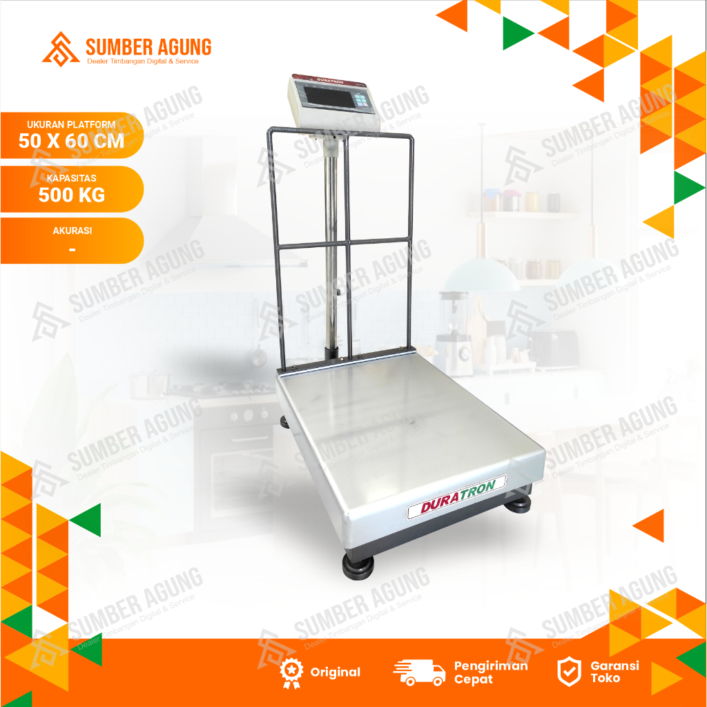 Timbangan duduk digital Duratron T7E 50 X 60 500kg