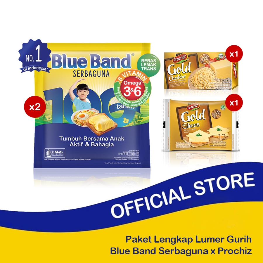 

Paket Lengkap Lumer Gurih Blue Band Serbaguna x Prochiz