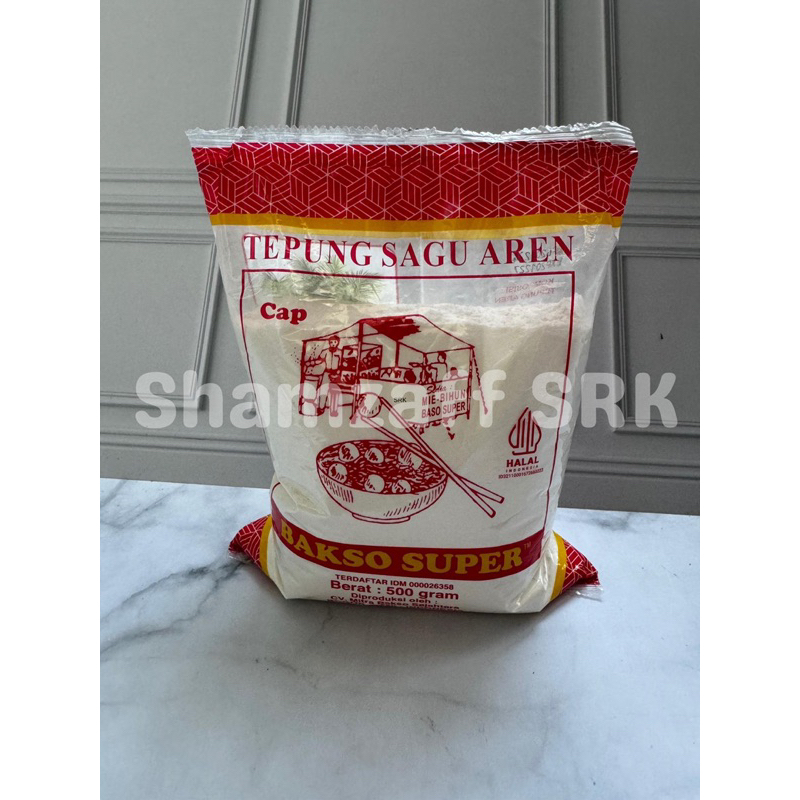 

SAGU AREN TEPUNG BAKSO SPESIAL 500 gr CAP BAKSO SUPER HALAL MURAH GROSIR 100% ASLI ORIGINAL
