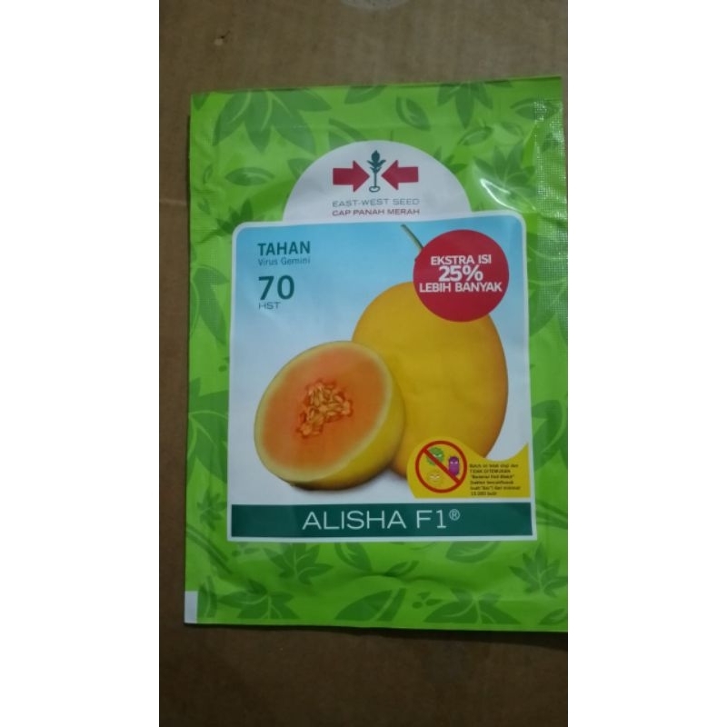 BENIH MELON ALISHA F1 CAP PANAH MERAH