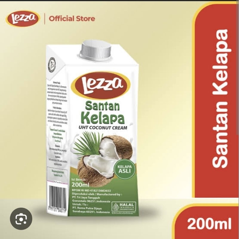 

Santan Lezza 200 ml 1 dus isi 24 pcs