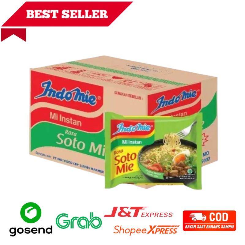 

Mie Indomie Soto All Varian Ukuran Fresh Freshmartgo