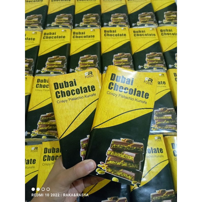 

Coklat Dubai crispy kunafe home made