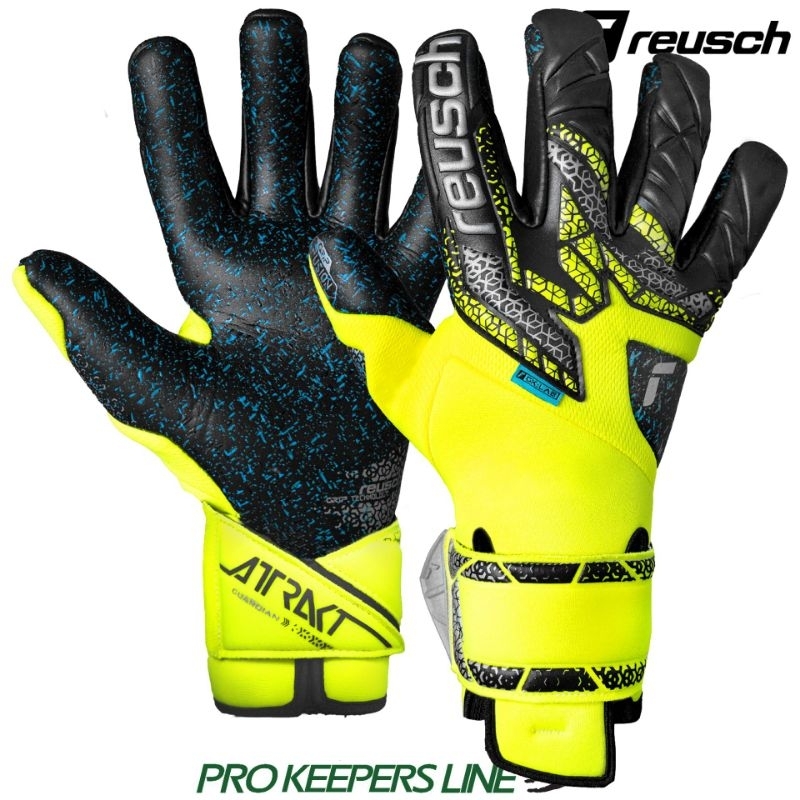 SARUNG TANGAN KIPER - REUSCH ATTRAKT FUSION GUARDIAN GK GLOVE ORIGINAL