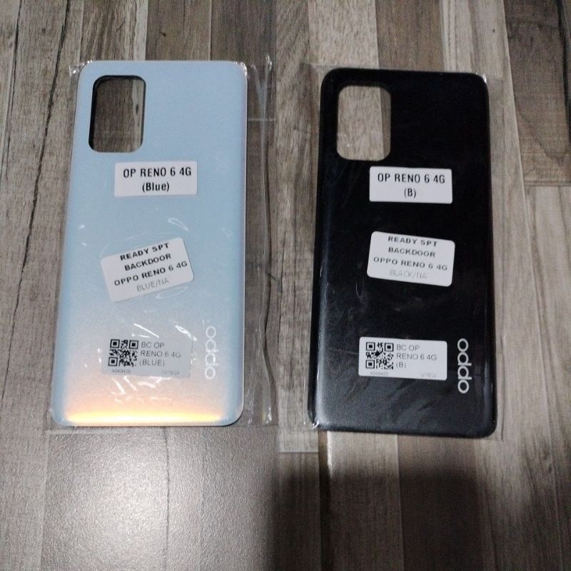 backdoor/back cover tutup blakang reno6 4g/reno 6 4g