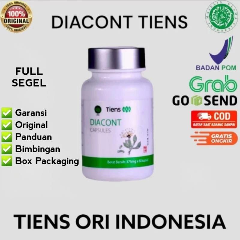 

Star+ DIACONT TIENS/MENURUNKAN KADAR GULA DARAH & DIABETES - Susu Diabetes - Tianshi