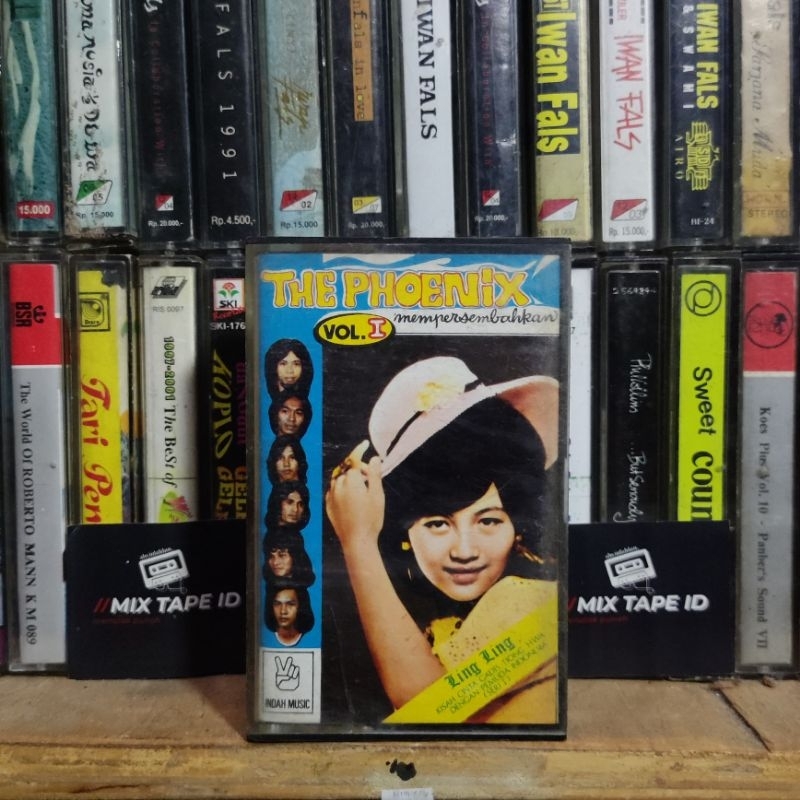 Kaset Pita - The Phoenix - Vol 1 - Radio Tape - Kaset - Radio - Pemutar Kaset - Retro - Classic - No