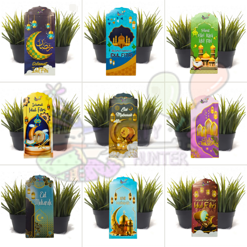 

L25 - Amplop Lebaran Panjang (L) / Angpao Lebaran Idul Fitri (8 pcs)