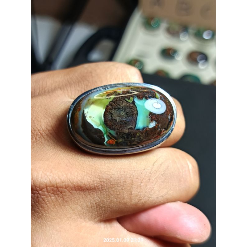 cincin batu garut pancawarna