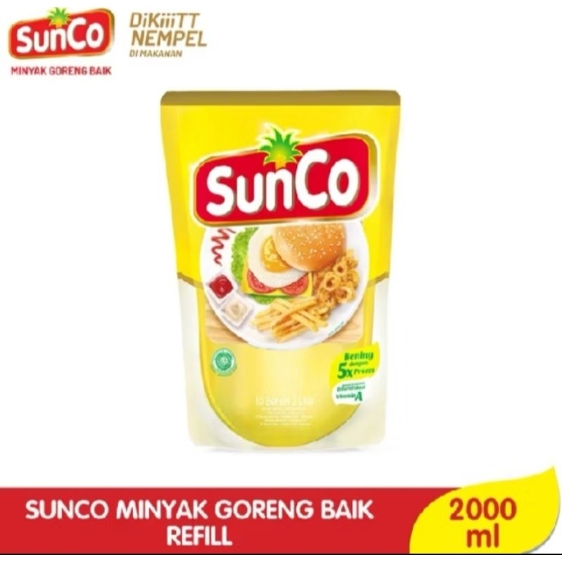 

SunCo Minyak Goreng Baik Refill 2000 ml