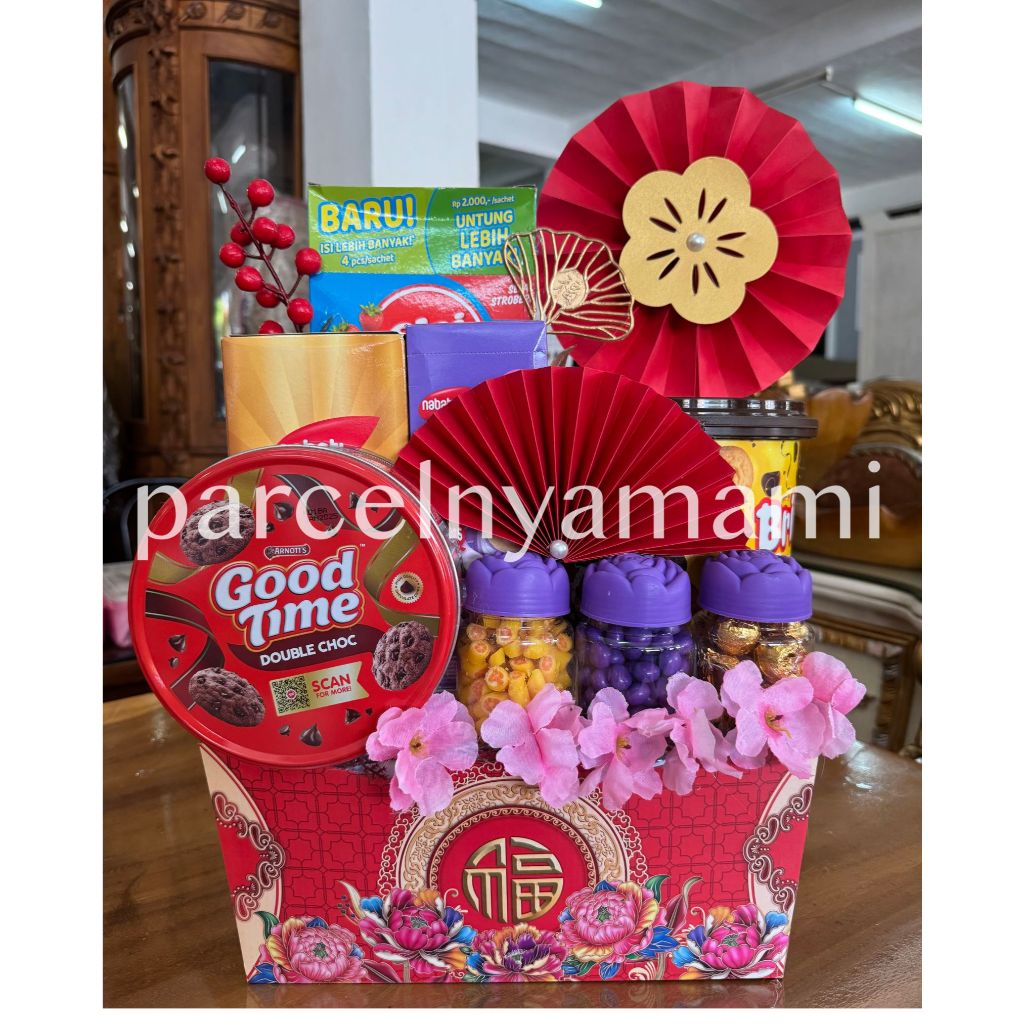 

PARSEL IMLEK / PARSEL CHINESE NEW YEAR / HAMPERS IMLEK / HAMPERS CHINESE NEW YEAR / PARCEL MAKANAN