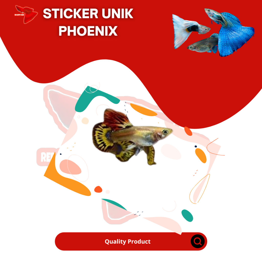 

STICKER UNIK PHOENIX GUPPY