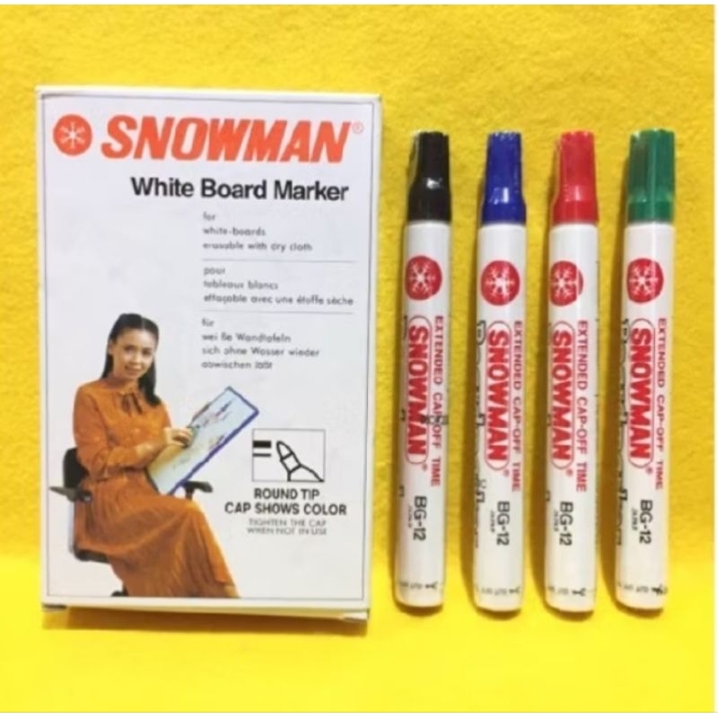 

spidol white board snowman BG-12(1pcs)