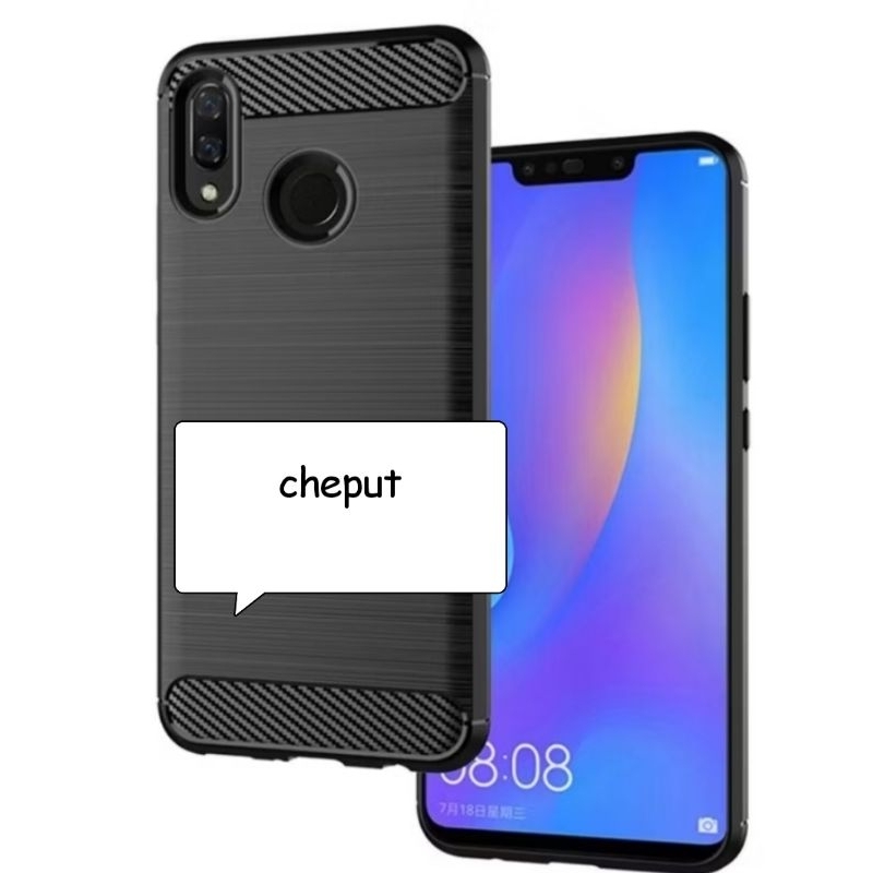 Case Carbon Fiber Huawei Y6apro 2019 Softcase