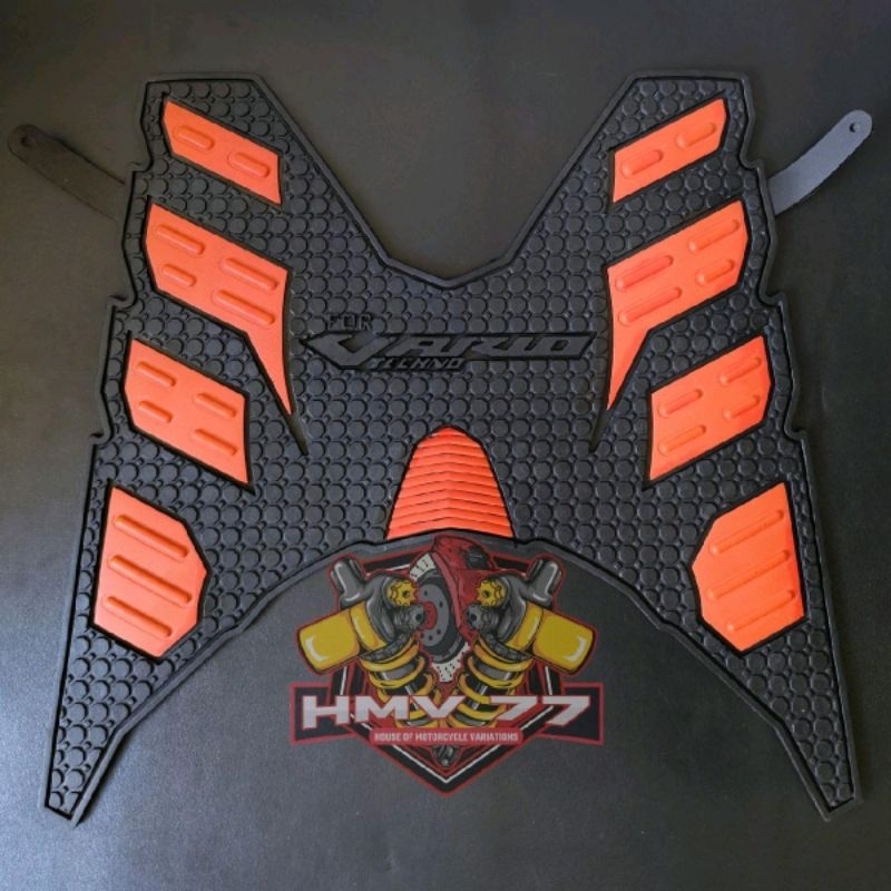 karpet karet honda vario 125 techno tahun 2013-2018 atau pijakan alas kaki motor vario 2013-2018 Mot