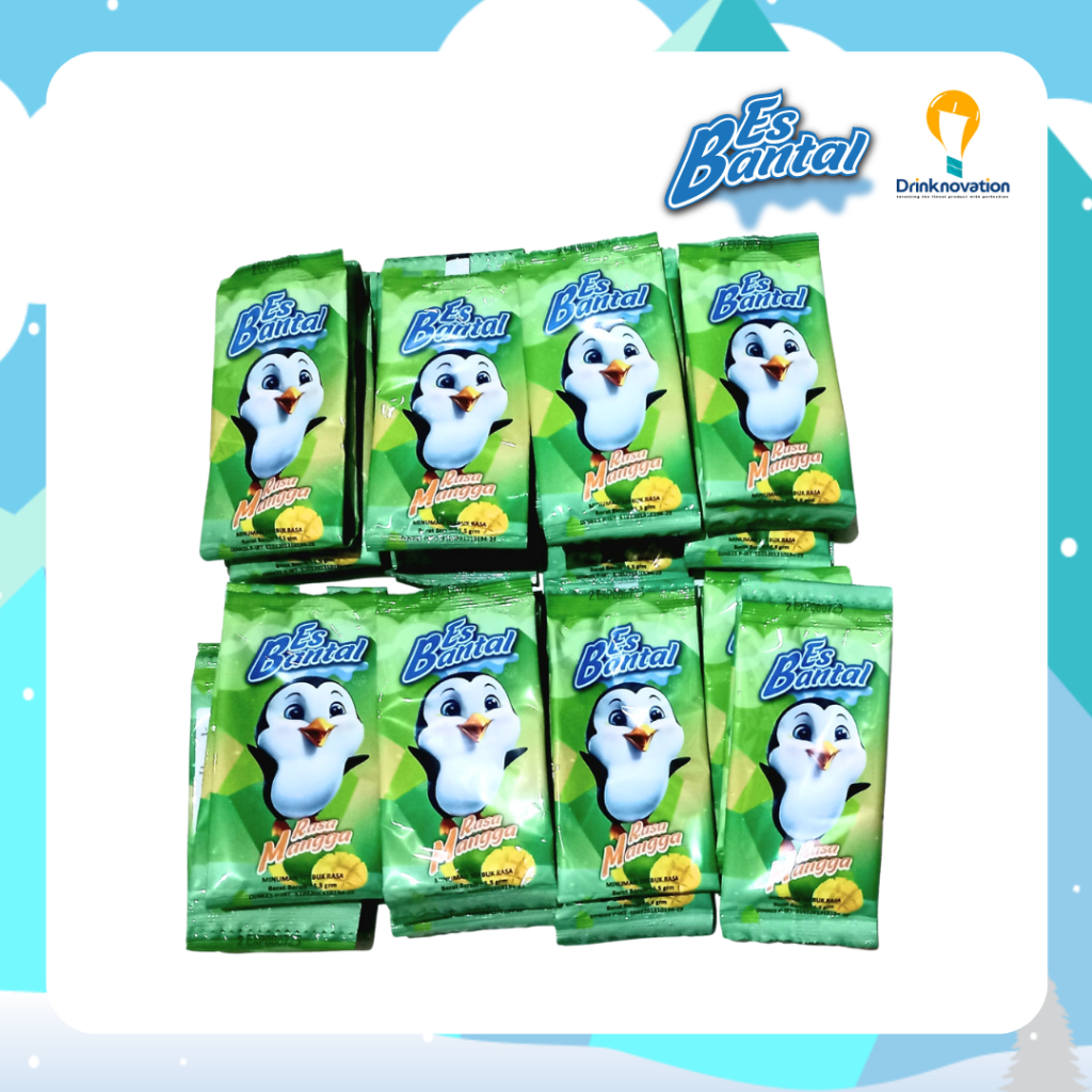 

[HARGA PROMO - EXP 7/2025] 240pcs Es Bantal MANGGA | Es Suntik yang #LebihSegeeer