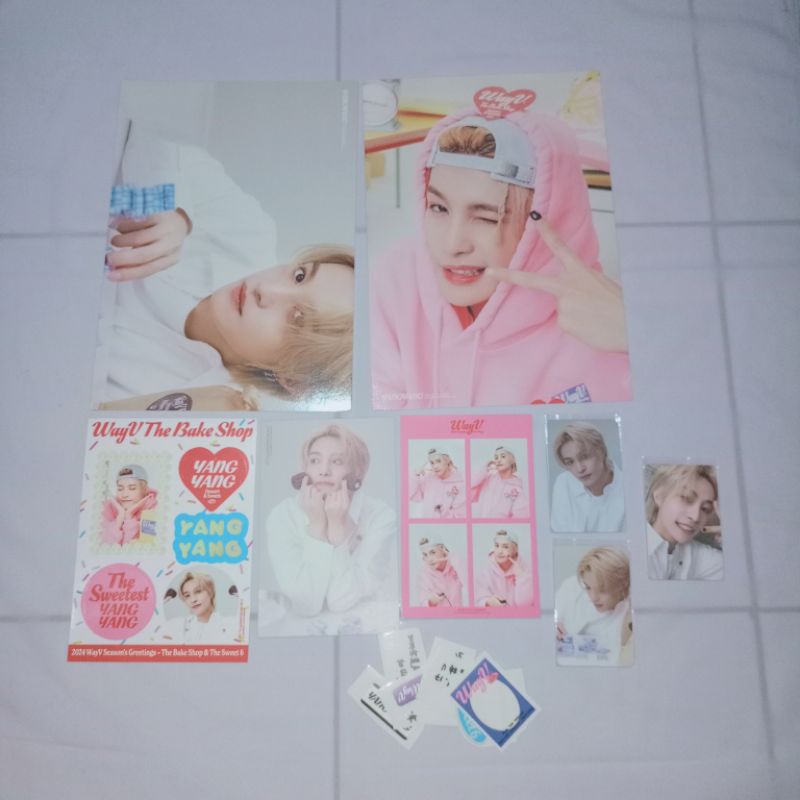 [READY STOCK] SG24 WAYV OFFICIAL MEMBER SET YANGYANG
