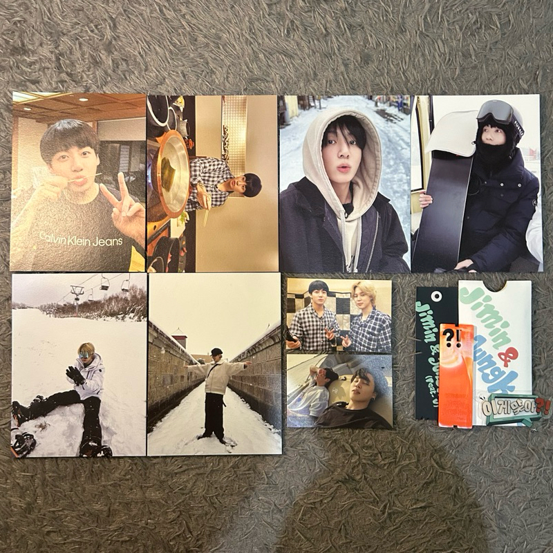 

Ready Stock — Postcard Are You Sure! Jungkook Jimin SET