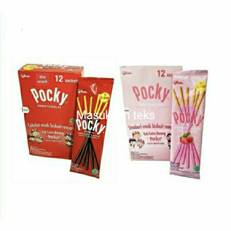 GLICO POCKY SACHET 12SACHET**