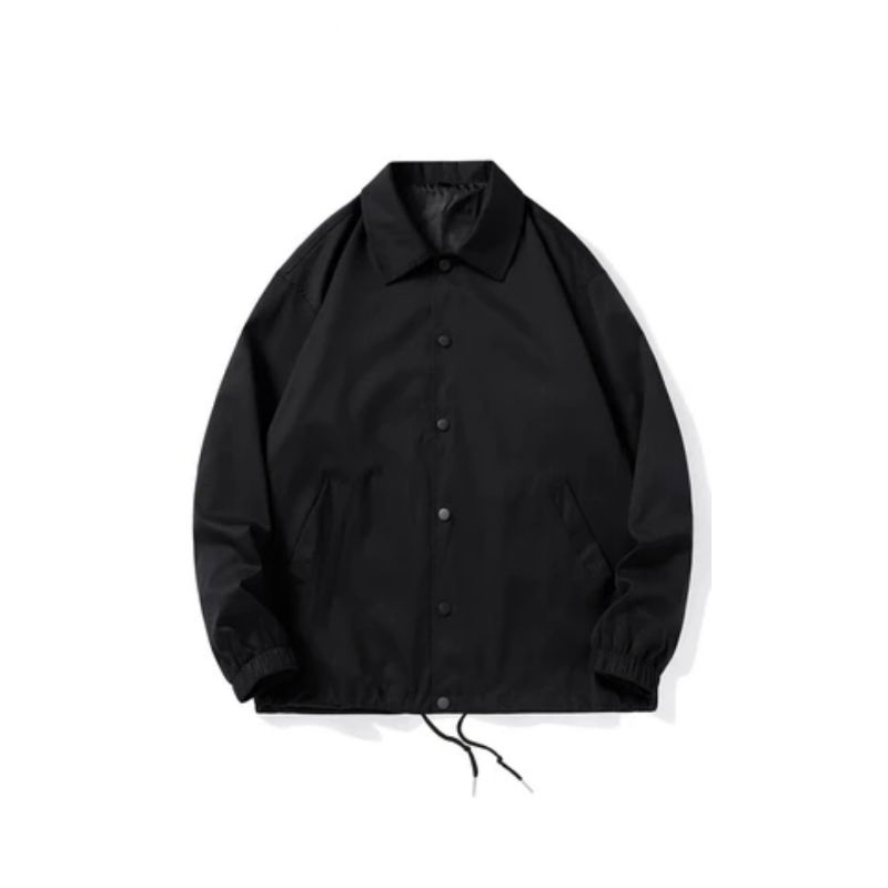 coach jaket pria polos/jaket coach bahan taslan prasut