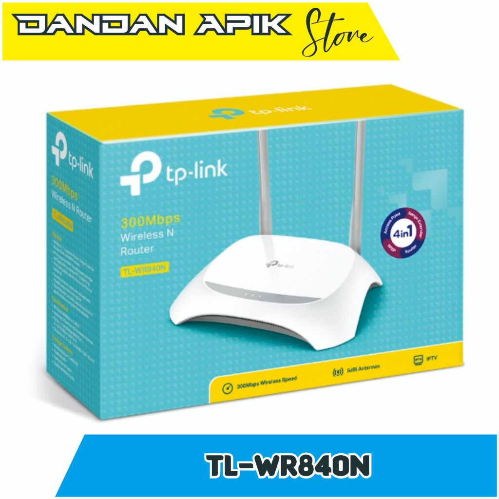 TPLink WR840 N ( Tp-link wr840n ) TP Link WR 840n Wifi Router 300mbps