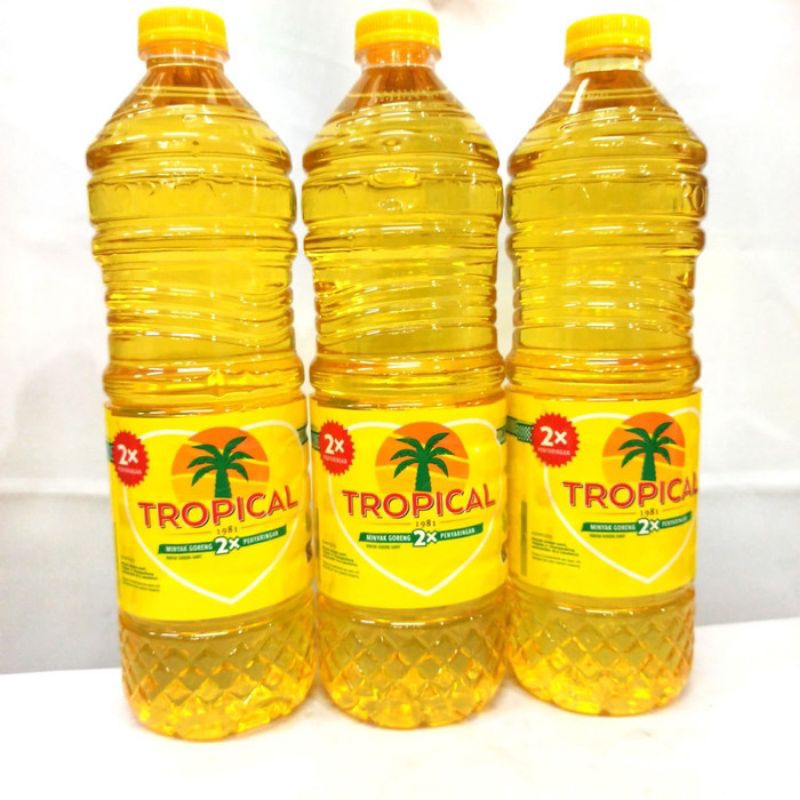 

Minyak Goreng Tropical 1 Liter - minyak goreng kemasan botol 1 liter