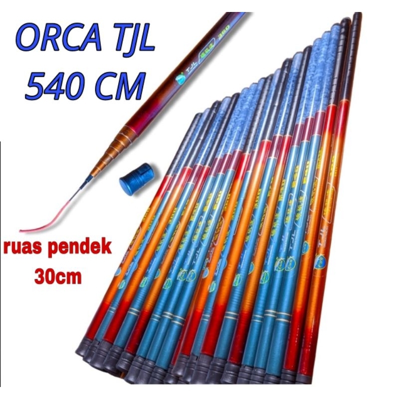 Joran tegek ORCA TJL ruas pendek joran orca tjl tegek orca tjl termurah joran pancing orca