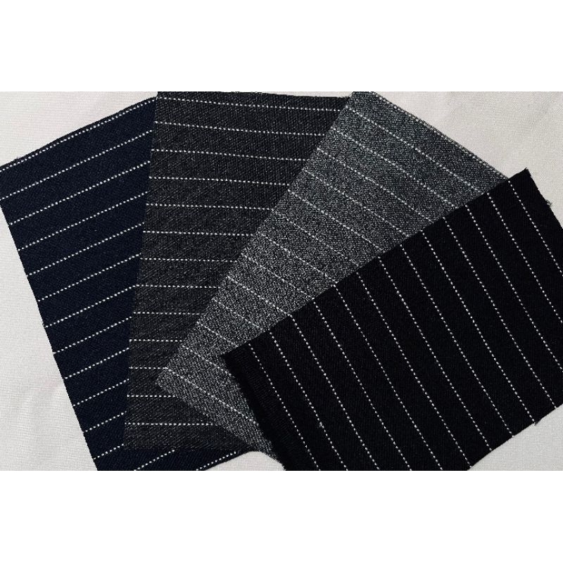 BAHAN KAIN SEMIWOLL SALUR IMPORT / SEMI WOLL SALUR / SEMI WOOL SALUR