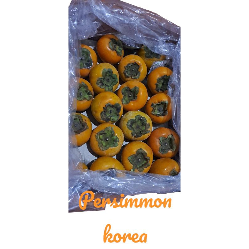 

Buah Persimmon Korea berat (isi 3 berat kurleb 600gr)