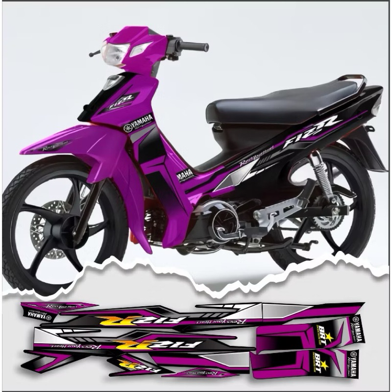 STRIPING FIZ R VARIASI FIZR ROAD RACE HOLOGRAM MURAH
