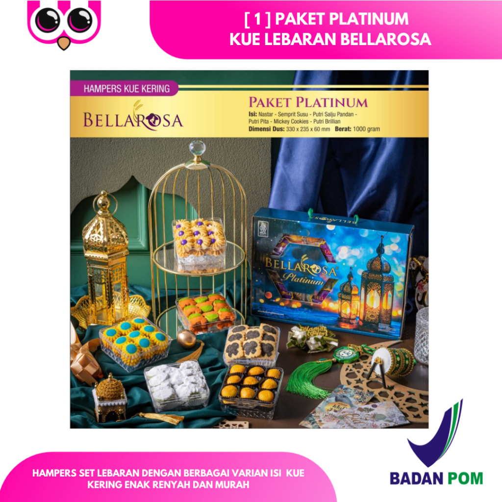 

[ 1 ] PAKET PLATINUM / KUE LEBARAN BELLAROSA