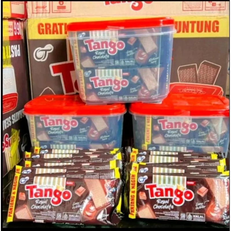 

Tango wafer 16gr isi 20pcs free toples