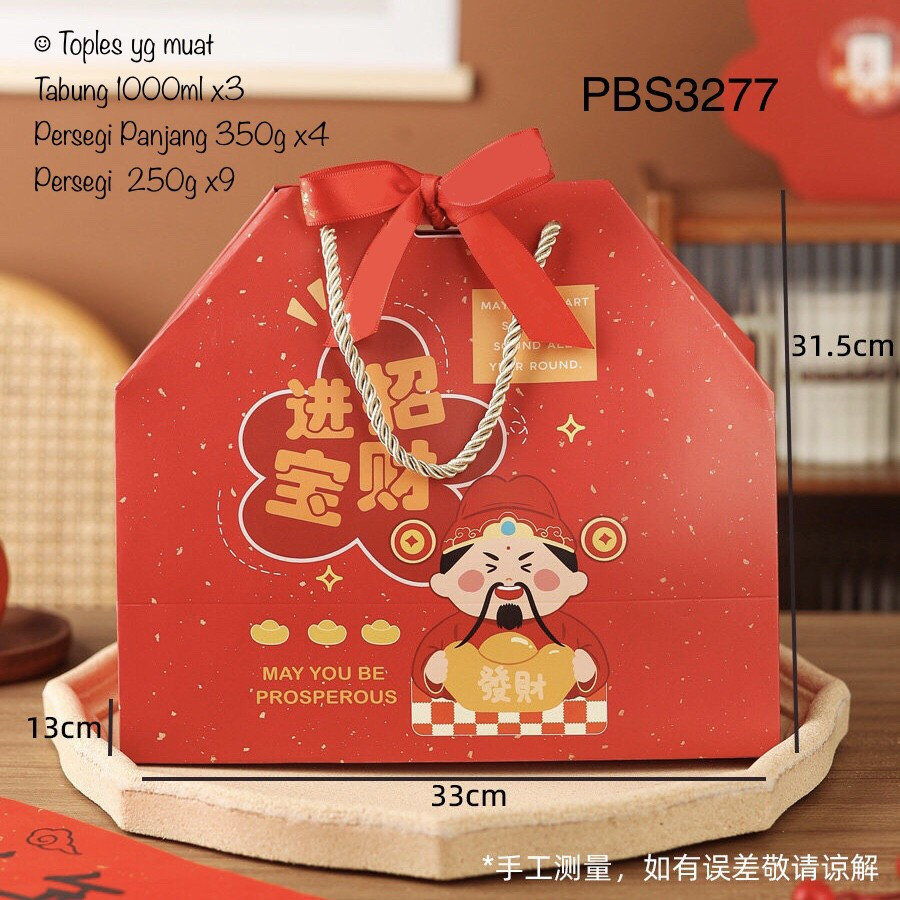 

Paper Bag Sincia Goodie Tas Premium Bag Imlek Motif Motif Bahan Tebal Ukuran 30x32x15 Cm