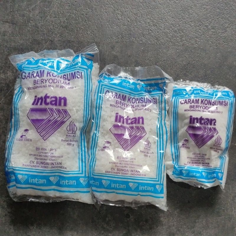 

Garam Beryodium INTAN / GARAM HALUS 150GR / GARAM KASAR 250GR 500GR