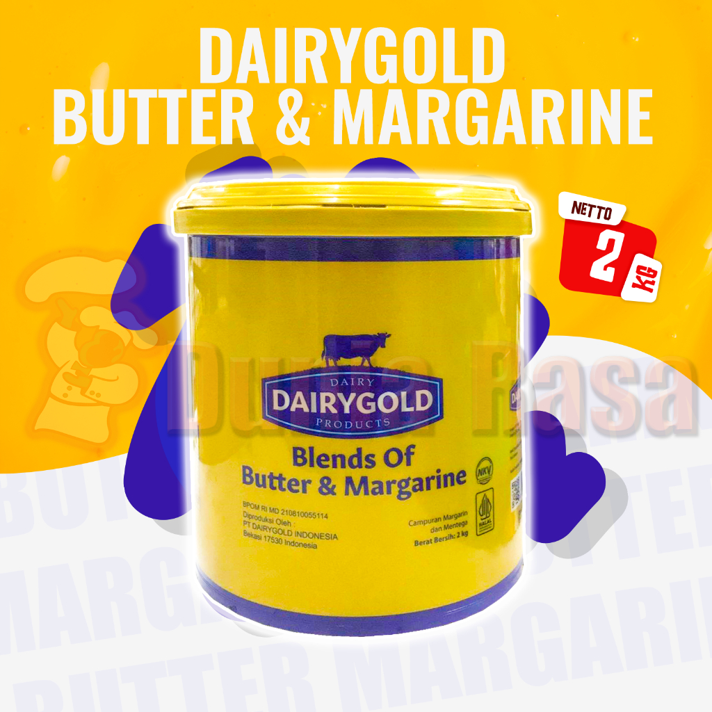 

Dairygold Butter Blend 2kg (butter & margarine)