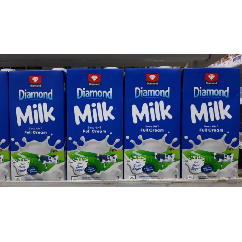 

Susu UHT Diamond Full Cream 1dus isi 12x1ltr